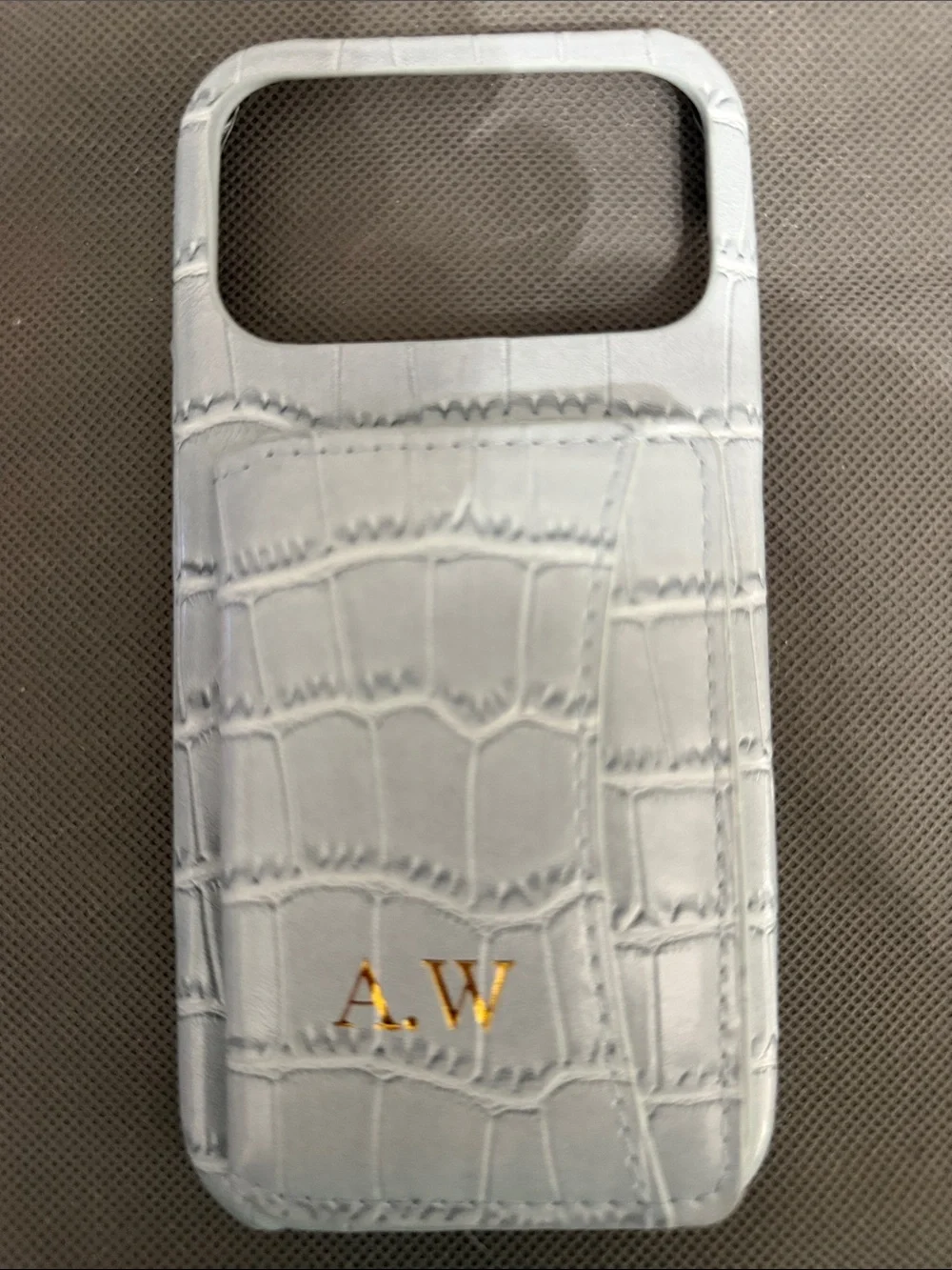 Crocodile faux leather Cell phone case with wallet for IPhone 17 Pro Max